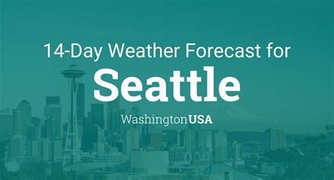 Seattle weather 14 day forecast accuweather - TOMORROW’S WEATHER FORECAST. 10/10. 58° / 51°. RealFeel® 54°. Variable clouds with showers.